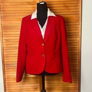 Calvin Klein Red Blazer
